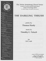 Darkling Thrush SATB choral sheet music cover